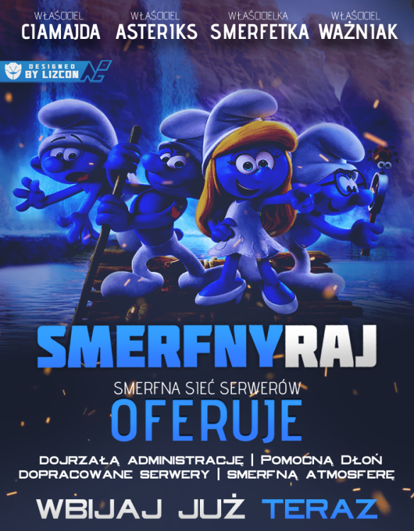 Plakat Smerfny raj.png